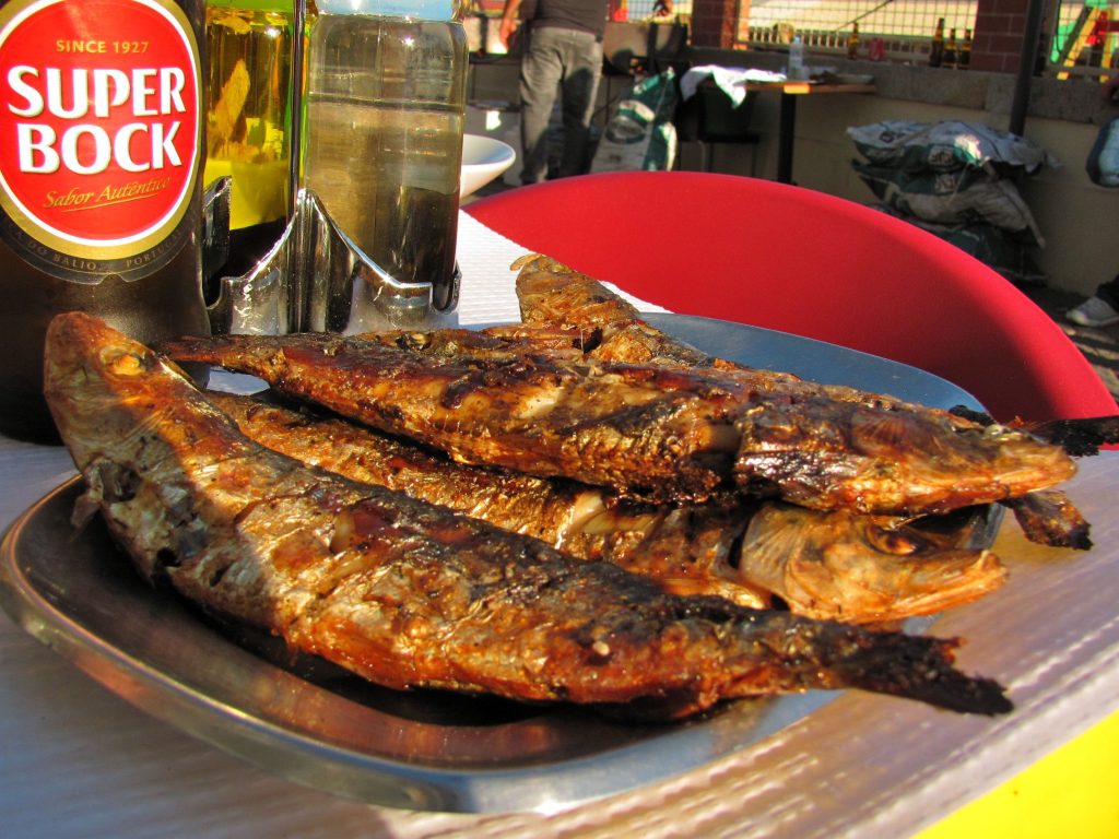 sardinha assada no são joao